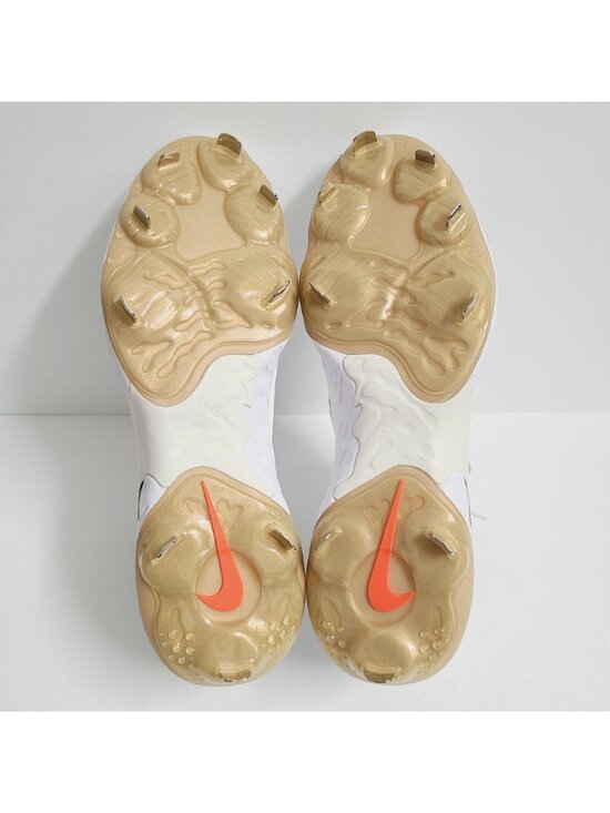 NEW Nike Alpha Huarache Elite 4 Low Metal Baseball Cleats HV8541-100 Size 14 #1 main image 6